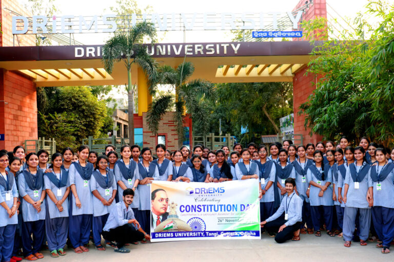 DRIEMS University, Cuttack proudly celebrated the 75th Constitution Day