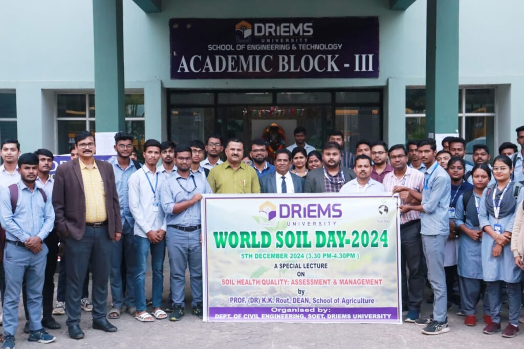 World Soil Day 2024 Celebrating the Foundation of Life DRIEMS University