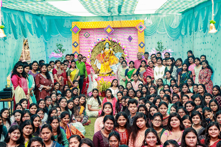 Saraswati Puja Celebrations & Inaugurations at DRIEMS University!